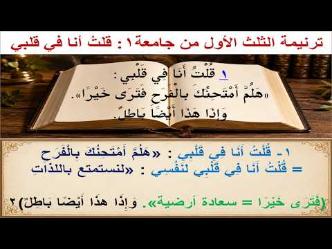 ترانيم #جامعة2: قلت أنا في قلبي (على وزن 3 توزيعات موسيقية لـ #ترنيمة #العالم_يبني_ويزرع)